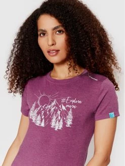 Ολοκαίνουργιο 🛒 Viking Γυναίκες T-shirts T-Shirt Lenta Bamboo 500/22/5540 Μωβ Regular Fit 🌟 -γυναικεία σανδάλια Κατάστημα unnamed file 1758