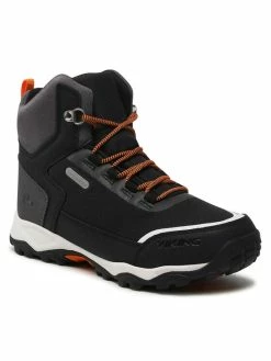Πολύ καλή προσφορά 😀 Viking Παιδιά Μπότες Χιονιού Παπούτσια πεζοπορίας Akkarvik Mid Wp 3-51425-231 Μαύρο ❤️