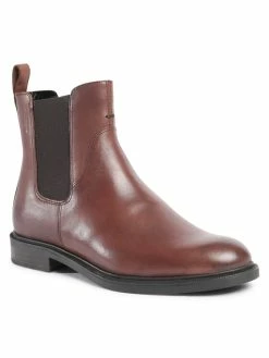 Αγορά ❤️ Vagabond Γυναίκες Biker Μποτάκια Μποτάκια με λάστιχο Amina 5003-201-27 Καφέ 🤩