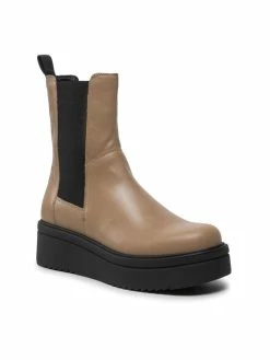 Καλύτερη πώληση 🌟 Vagabond Γυναίκες Biker Μποτάκια Μποτάκια με λάστιχο Tara 4846-101-11 Μπεζ 🎉